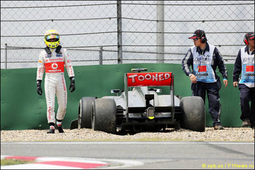 Гран При Китая: Vodafone McLaren Mercedes после практики