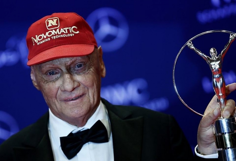 Ники Лауда получил награду Laureus Lifetime