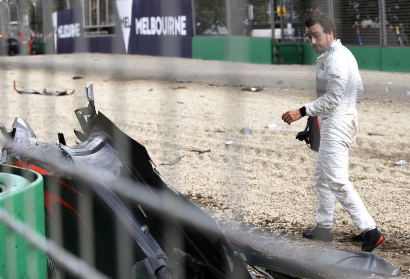 Доктор FIA: Неудивительно, что Фернандо Алонсо испытывает боли после аварии в Мельбурне