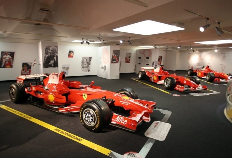 В Маранелло открылась выставка гоночных машин Ferrari