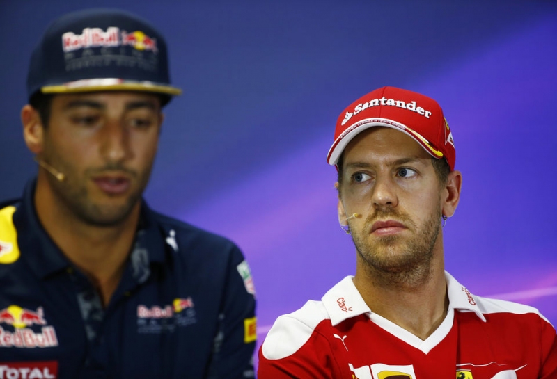 Ferrari подала запрос на пересмотр наказания Феттеля в Мексике