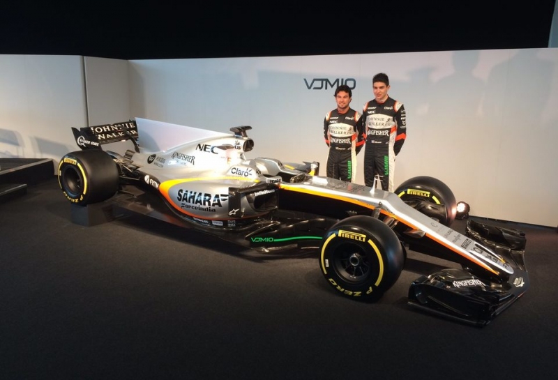 Force India презентовала машину VJM10