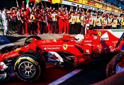 Акции Ferrari возросли после победы Себастьяна Феттеля на Гран При Австралии