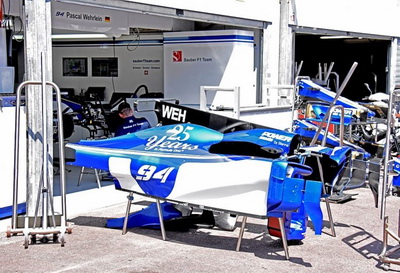 Sauber привезла вторую часть обновлений машины на Гран При Монако