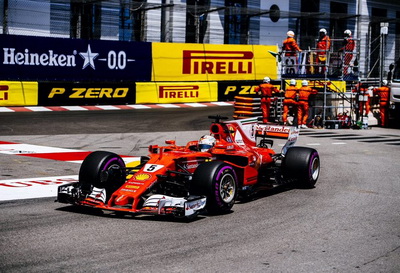 Себастьян Феттель принёс Ferrari первую победу на Гран При Монако с 2001 года