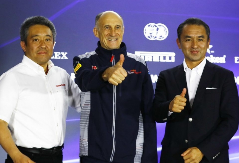Вместе с Toro Rosso Honda намерена побороться за попадание в первую тройку