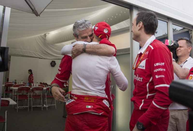 Себастьян Феттель: Я хочу, чтобы Арривабене остался боссом Ferrari
