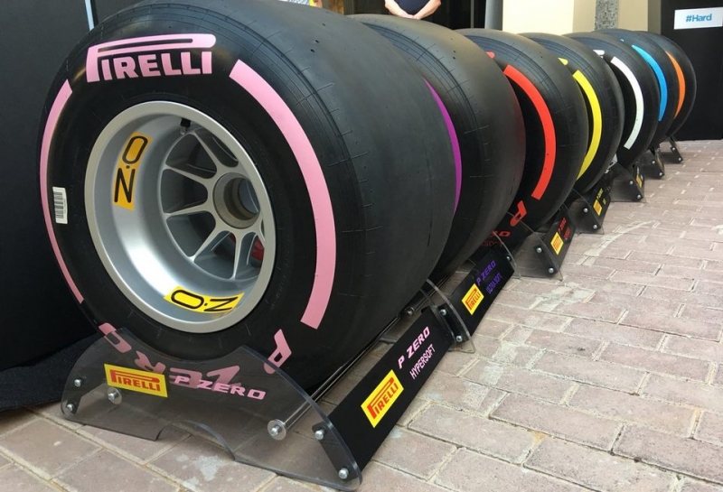 Pirelli представила шины Hypersoft и Superhard для сезона-2018