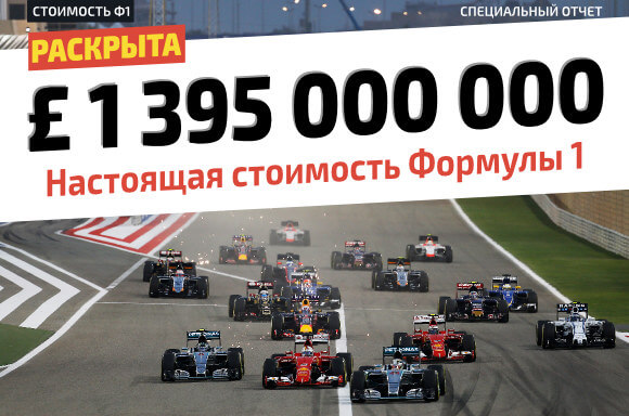 Сколько тратят команды Формулы 1?