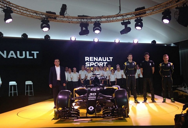 Renault F1 назвала состав пилотов и руководства