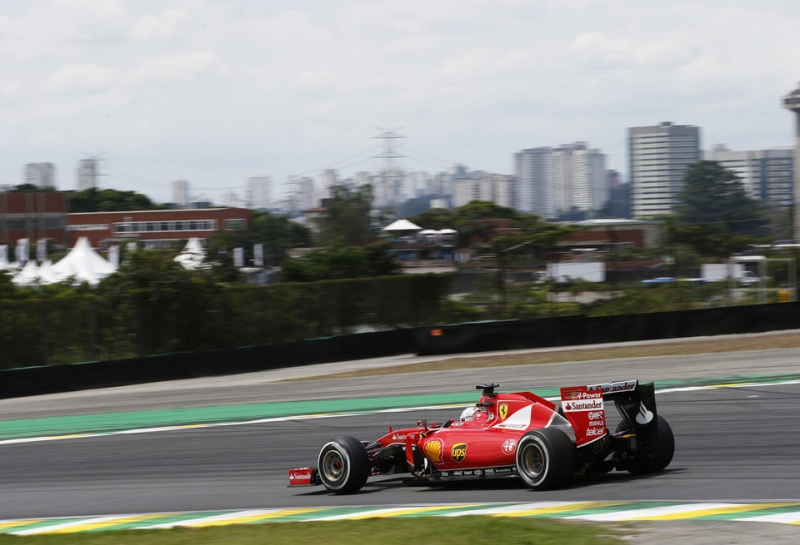 Ferrari и Себастьян Феттель проводят съемочный день во Фьорано