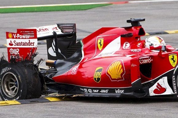 Ferrari и Pirelli обсудят проблему с шиной на машине Себастьяна Феттеля