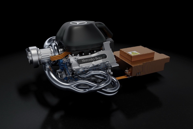 Гибридные технологии Mercedes 2014 воплощенные в PU106A
