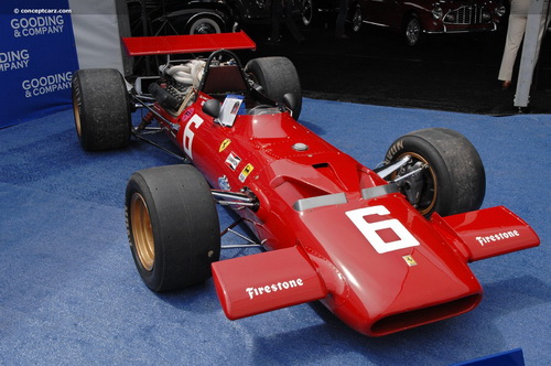 формула ferrari 312 F1 1969