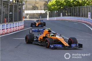 McLaren пояснила пізній піт-стоп Норріса в Баку