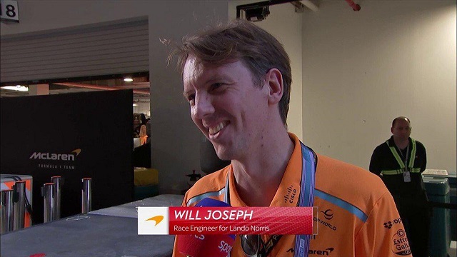 Вілл Джозеф: Всю гонку в Абу-Дабі ми були доволі спокійними
