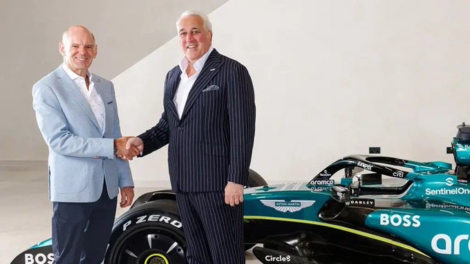 Едран Ньюї є акціонером Aston Martin з умовами