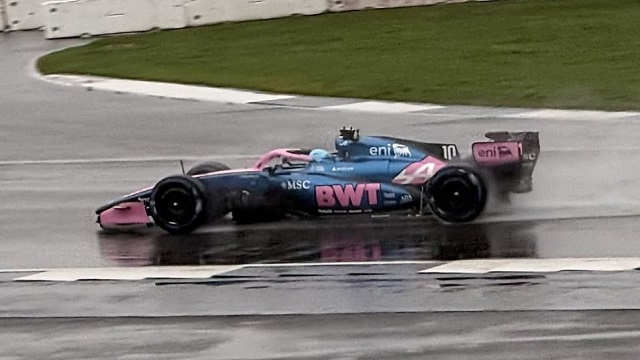 Команда Ф1 Альпін провела приватні тести. Розкрила нову ліврею