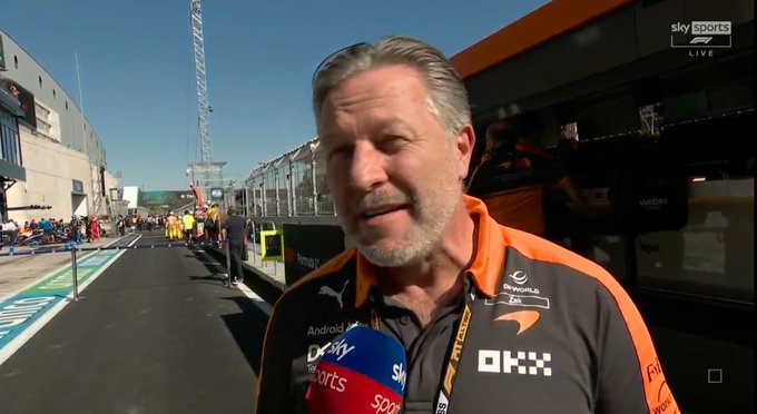 Коментар Зака Брауна для SkySport F1