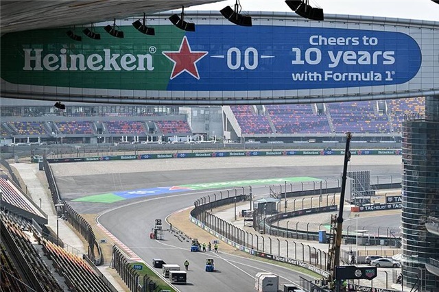 Стали відомі зони використання активної аеродинаміки на Гран-прі Китаю