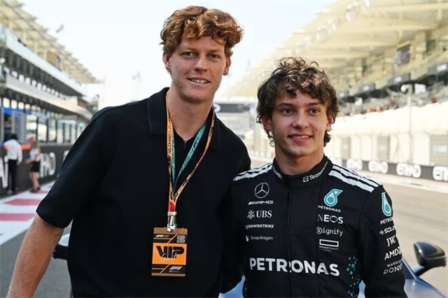 Яннік Сіннер відреагував на першу за 20 років перемогу італійця у Формулі-1