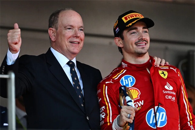 Шарль Леклер отримав престижну нагороду від князя Монако