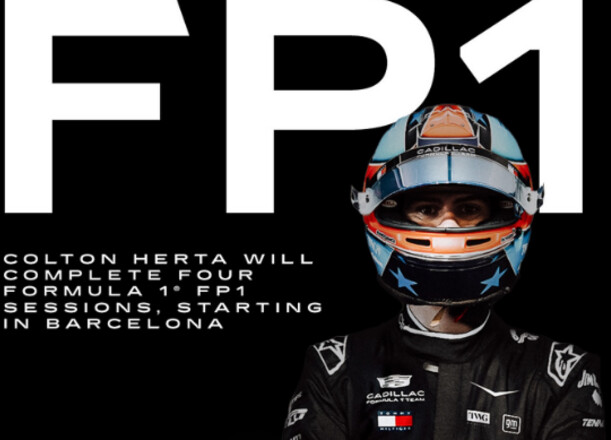 Колтон Герта дебютує за Cadillac в Барселоні