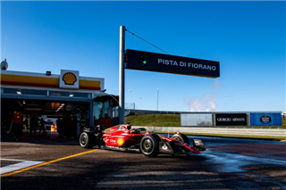 Ferrari провела тести з дощовими шинами