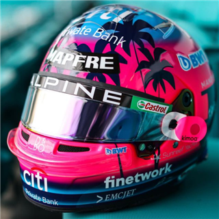 Алонсо показав спеціальний шолом для Гран Прі Маямі