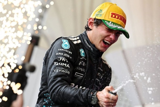 Андреа Кімі Антонеллі: Не знаю, звідки позаду взявся Ферстаппен. Зовсім не очікував