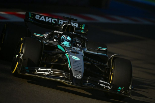 Джордж Расселл: Mercedes бореться за подіум у Вегасі, але треба залишатися реалістами