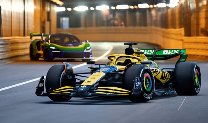 McLaren представила спеціальну ліврею для Гран-прі Монако 2024, натхненну Айртоном Сенною