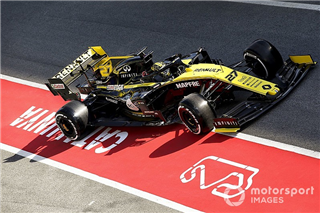 Renault показала оновлення в перший день тестів Ф1