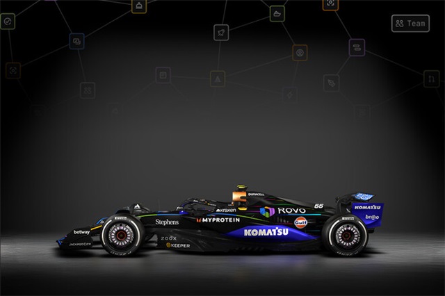 Команда Ф1 представила темну ліврею на Гран-прі Лас-Вегаса