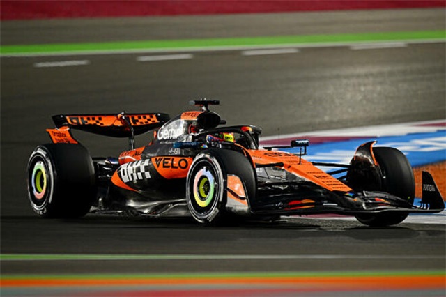 Візуалізація відривів у спринт-кваліфікації Гран-прі Катару 2025