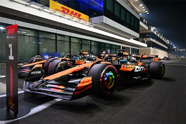 Візуалізація відривів у кваліфікації Гран-прі Катару 2025