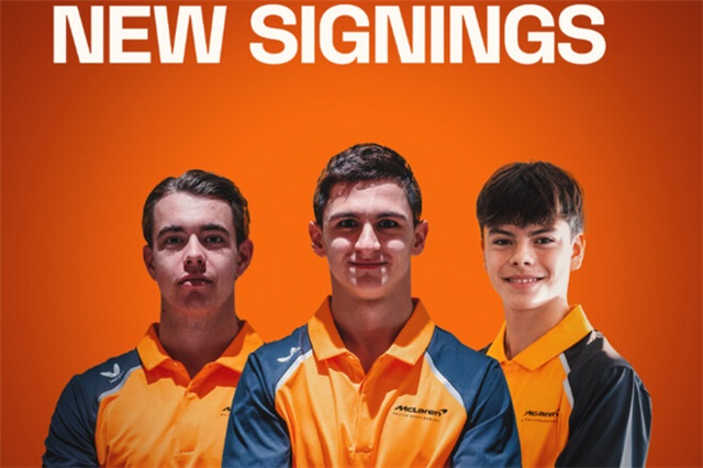 Макларен підписав трьох пілотів. Серед них чемпіон Ф2 та суперник українця