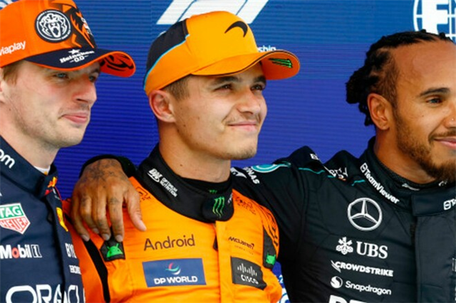 Норріс шкодує про слова, сказані Ферстаппену та Гамілтону