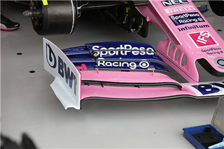 Технічний аналіз: пакет оновлень Racing Point RP19 в Сингапурі