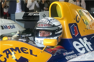 Патрезе повернувся за кермо Williams FW14 в Історичний день Minardi