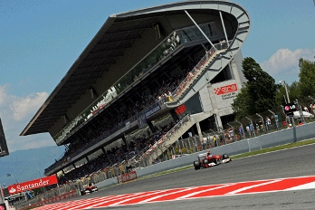 Стартовая решетка Гран-при Испании 2014