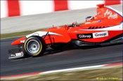 GP3: Митч Эванс лидирует на тестах в Барселоне
