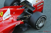 Два варианта выхлопной системы Ferrari F2012