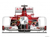 Ferrari F2012 — передняя подвеска